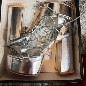 Ladies platform heels